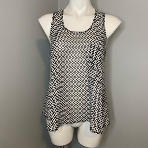 5/$25 - Colorblind aztec flowy blouse (#379)